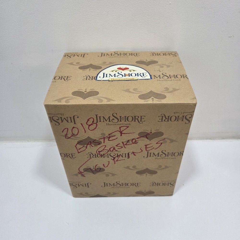 Jim Shore Annual Easter Basket 2012 "Basketful Of Surprises" (4031691)